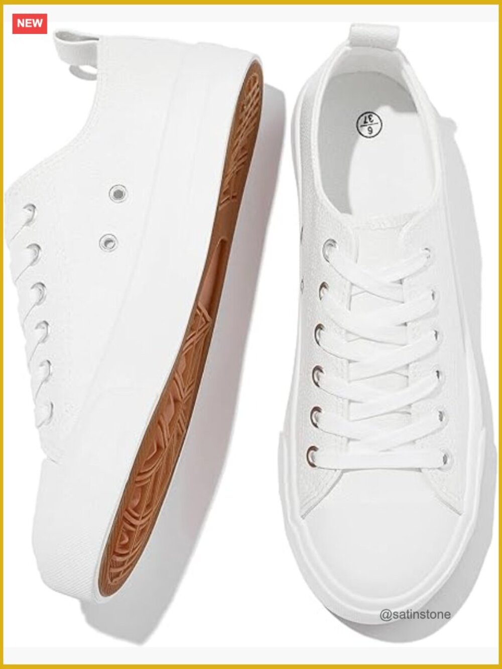 PU Leather Low Top Casual Sneakers Comfortable Fashion Sneaker